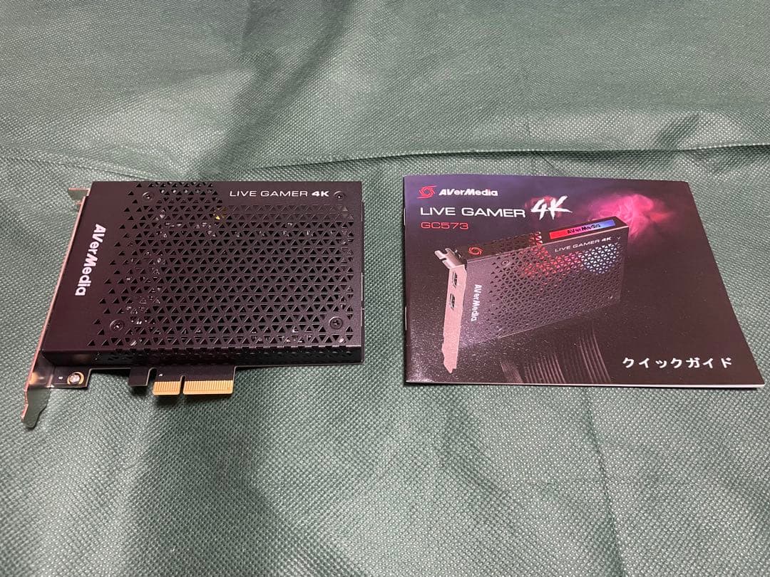AVerMedia Live Gamer 4K GC573 キャプチャーボード