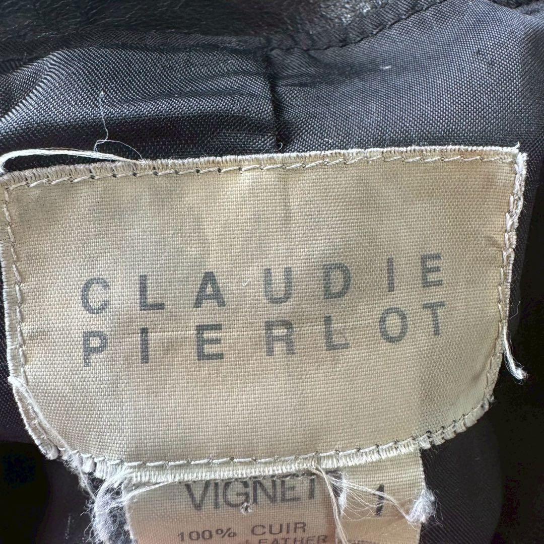 山羊 本革 レザー ジャケット コート 黒 ヤギ革