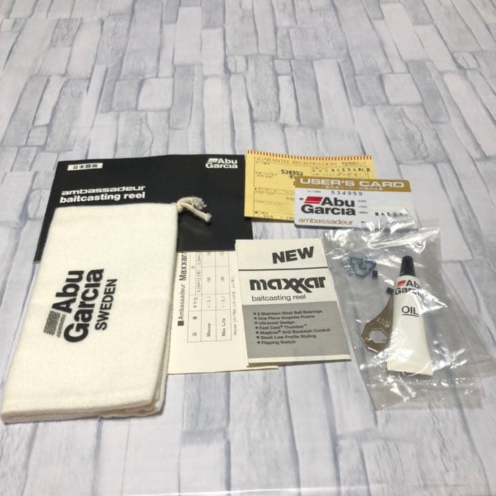 デッドストック‼️1996年製 マクサー レフトハンドル アブガルシア