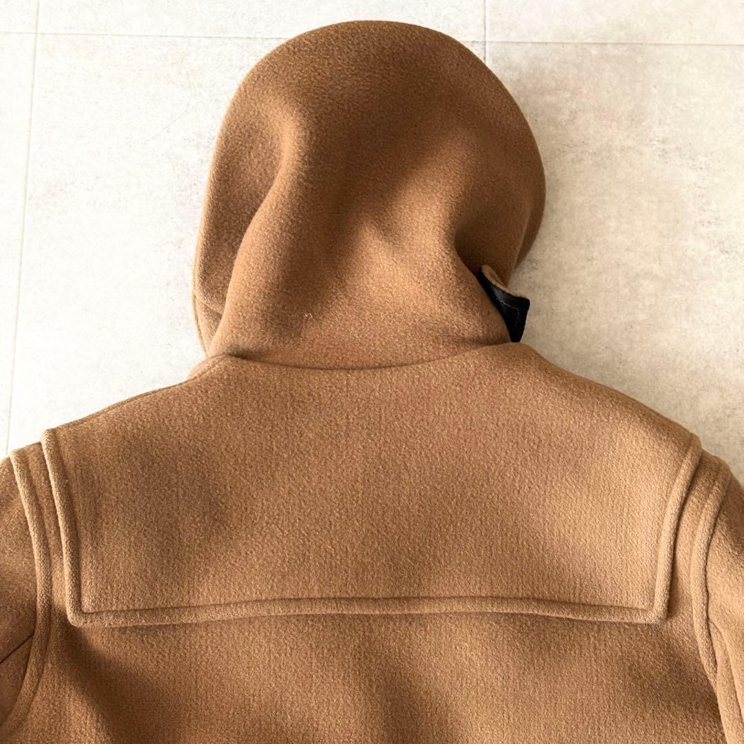 Gloverall グローバーオール ダッフルコート S キャメル チェック