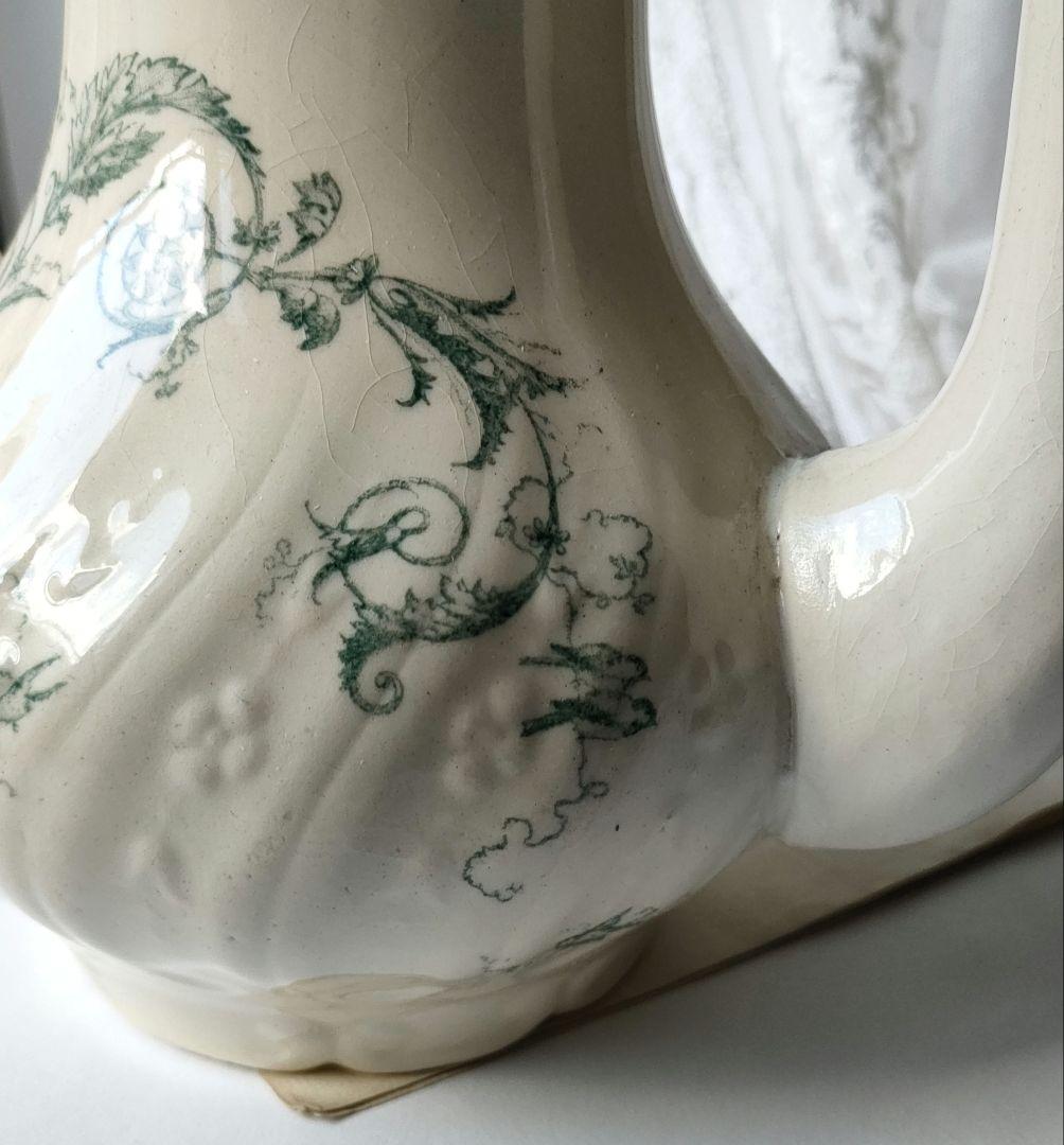 希少　美品　ジアン　RINCEAUX　ポット　フランスアンティーク