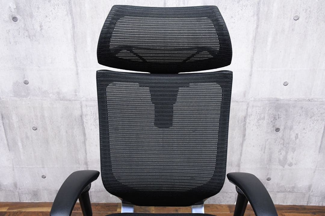 EFK40 オカムラ バロンチェア CP82BR ブラック デスクチェア