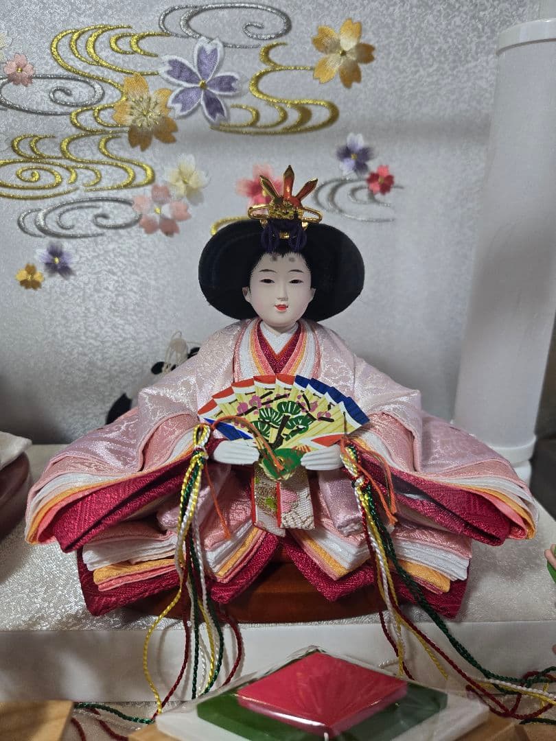 【一点限り】雛人形 ケース飾り　K50