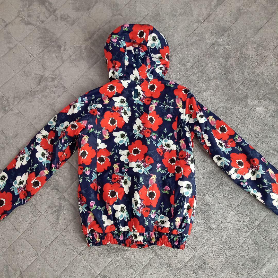 美品！　スカラー　スノーウェア　上下セット　花柄　XS