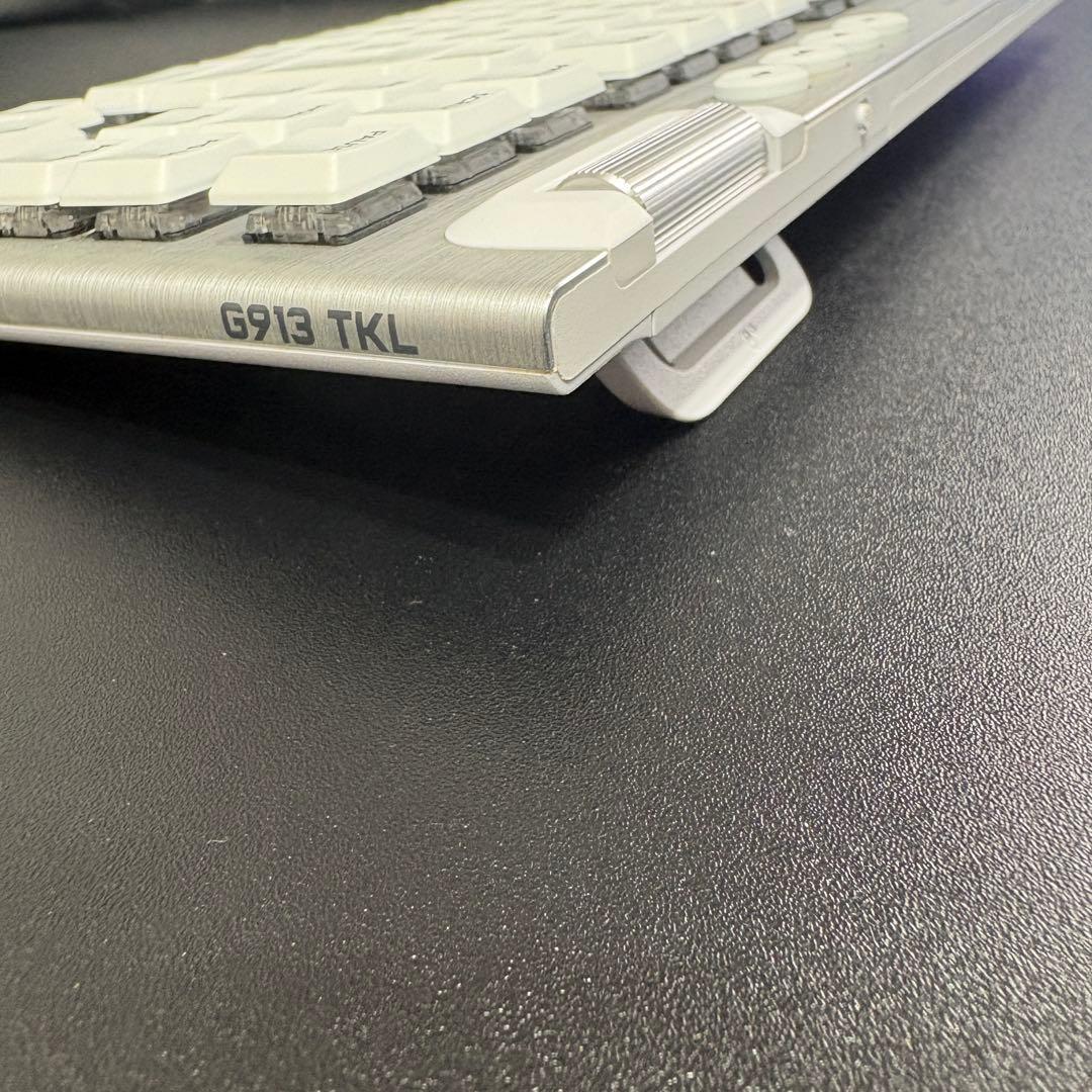 Logicool G913 TKL 白 ゲーミングキーボード 茶軸 タクタイル