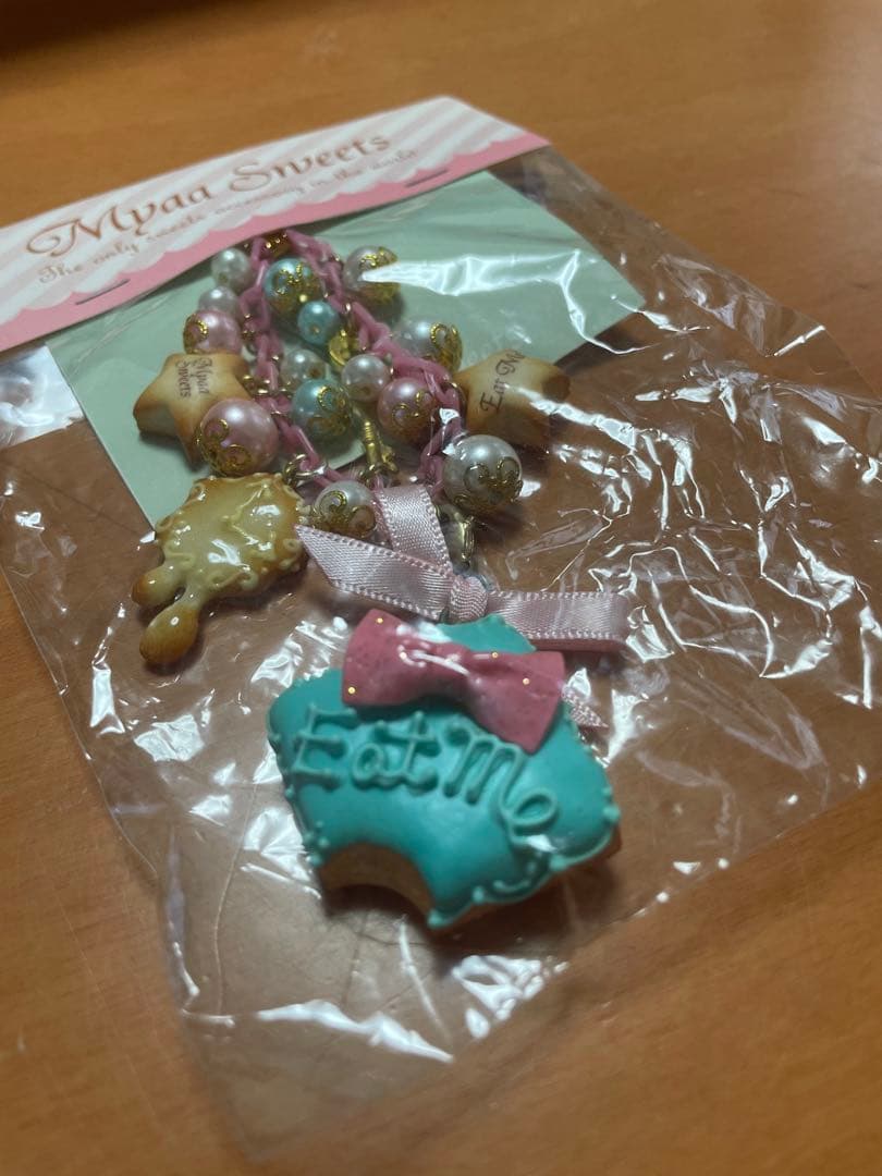 Myaa Sweets 様　不思議の国のアリスクッキーバッグチャーム