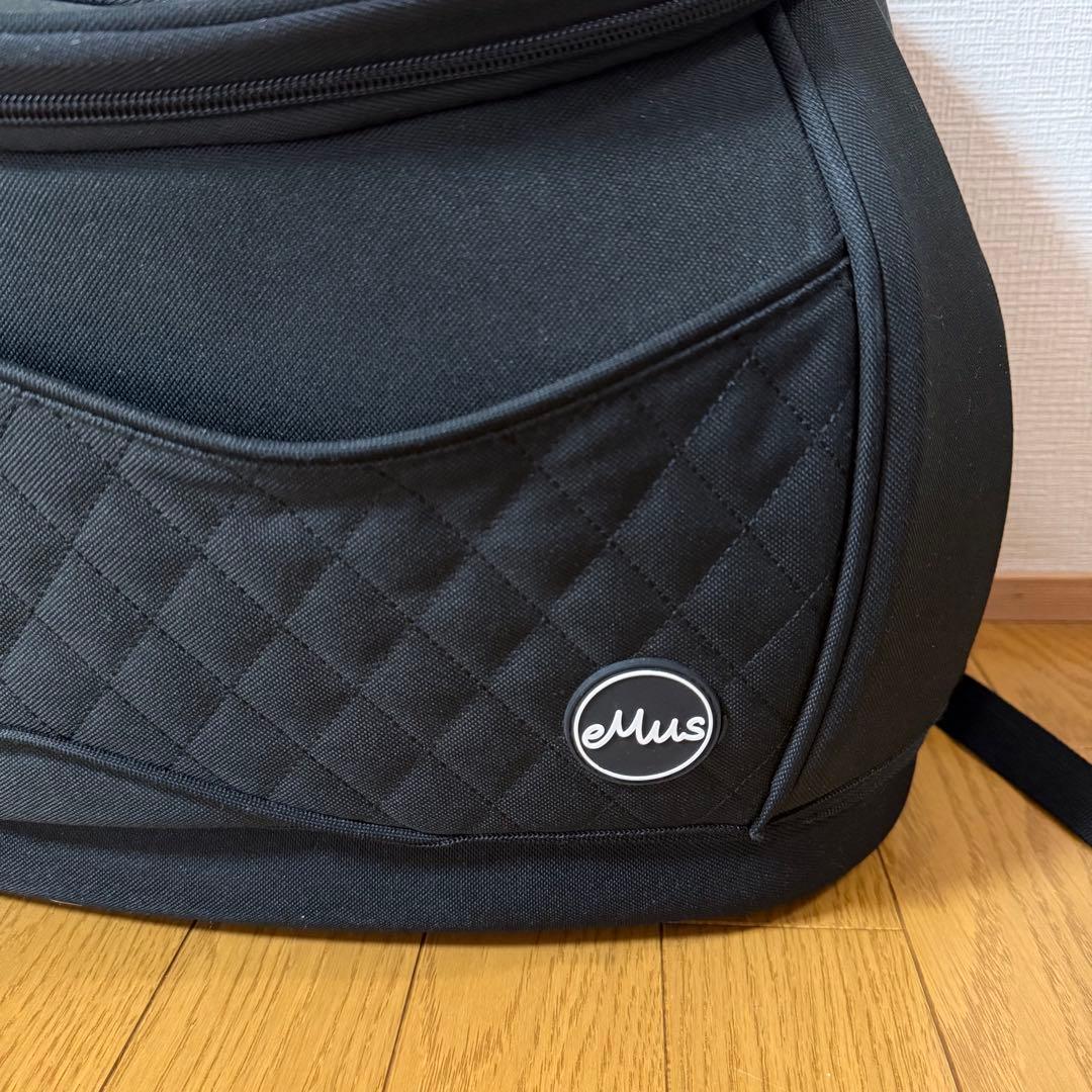【eMus/エミューズ】オリジナルリュックキャリー　ブラック