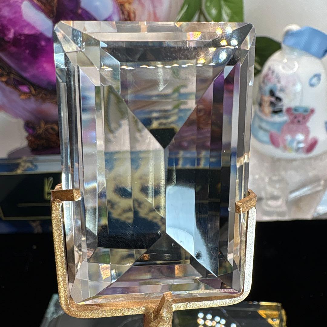 高品質 水晶バゲットカット♡♡No.2588