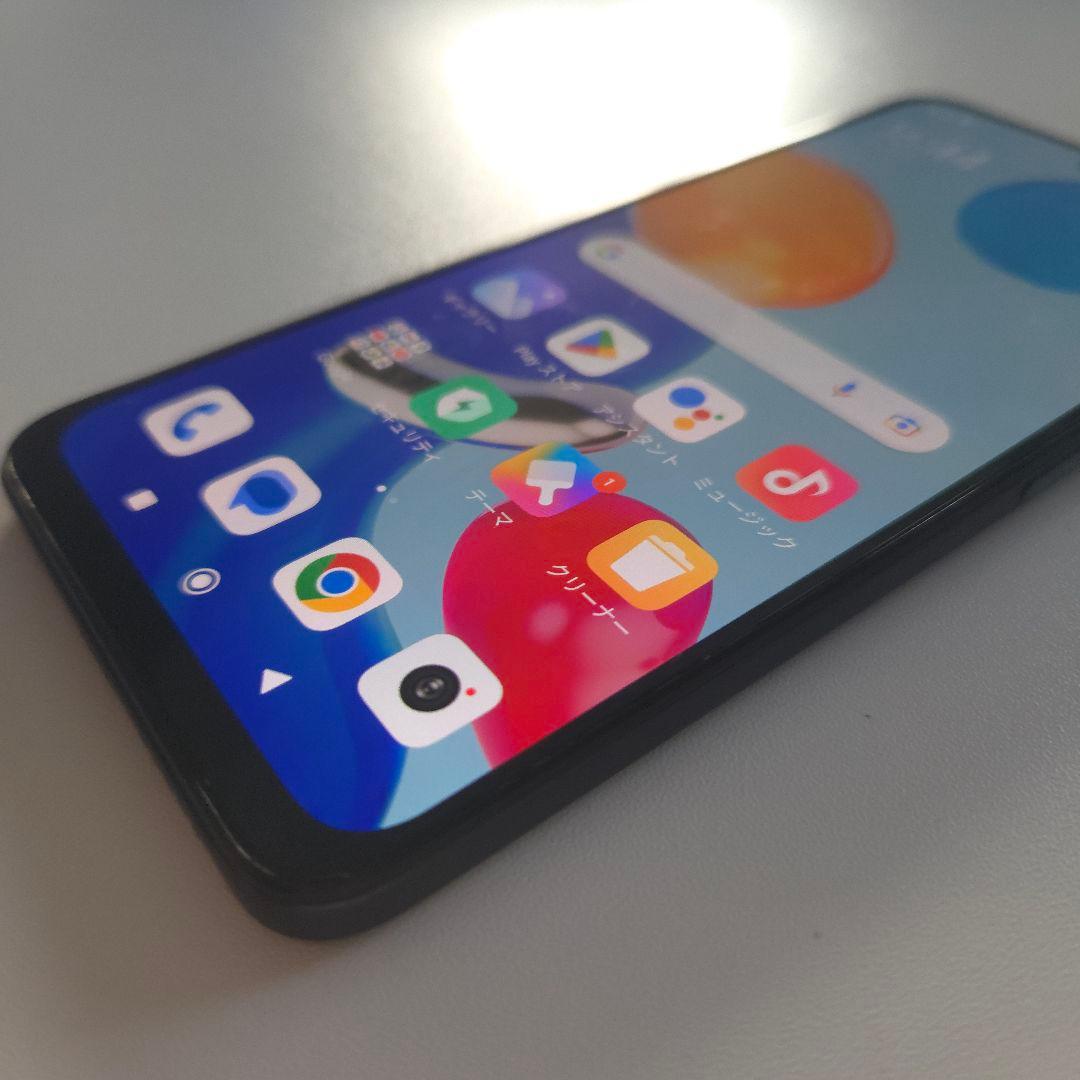 Redmi Note 11 アンドロイド13 シムフリー レドミノート ６１９