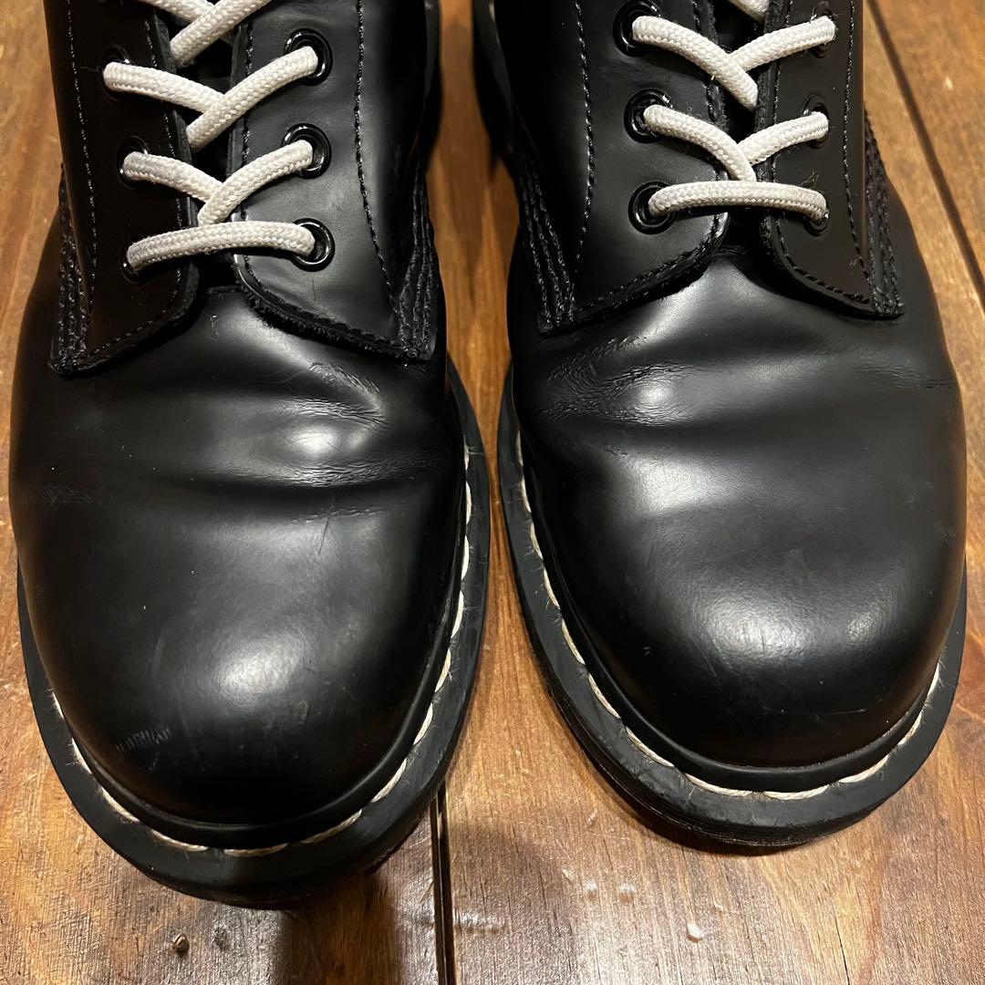 ドクターマーチン　UK7 us8 ホワイトステッチ　白ステッチ
