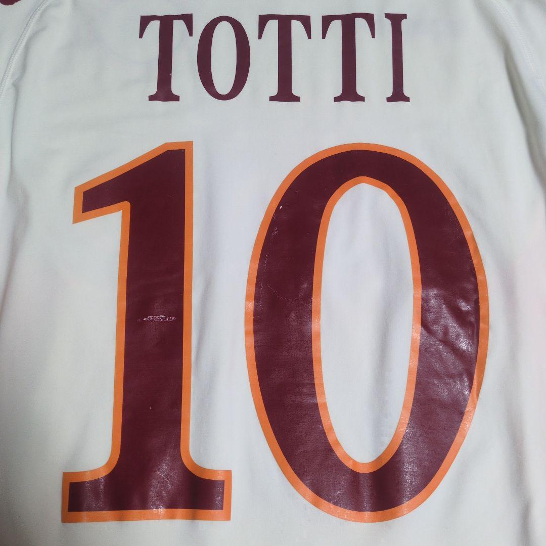 ASローマ フランチェスコトッティ ユニフォーム 長袖 正規品L