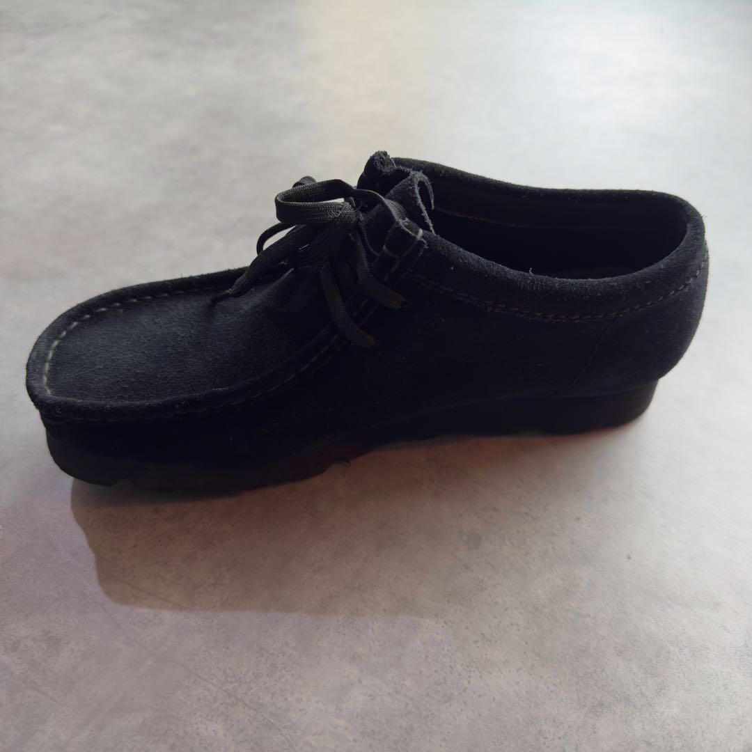 Clarks クラークス】スエード モカシンシューズ ビブラムソール