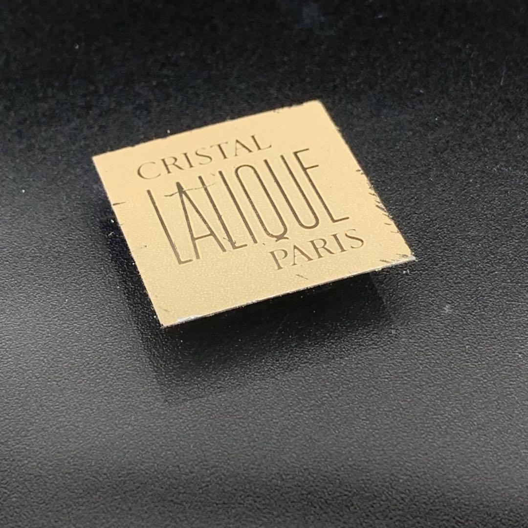 希少！ルネ・ラリック アンティーククリスタルガラスディッシュプレート　鯉模様　魚