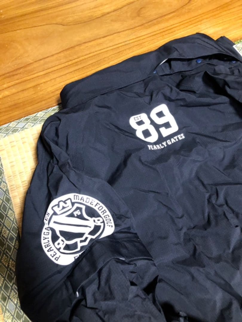 新品 パーリーゲイツ アウターネイビー ボーダー ブルゾン ベスト 5