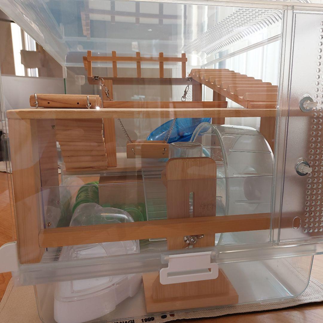 GEX GlassHarmony600Highグラスハーモニー　ハムスターゲージ