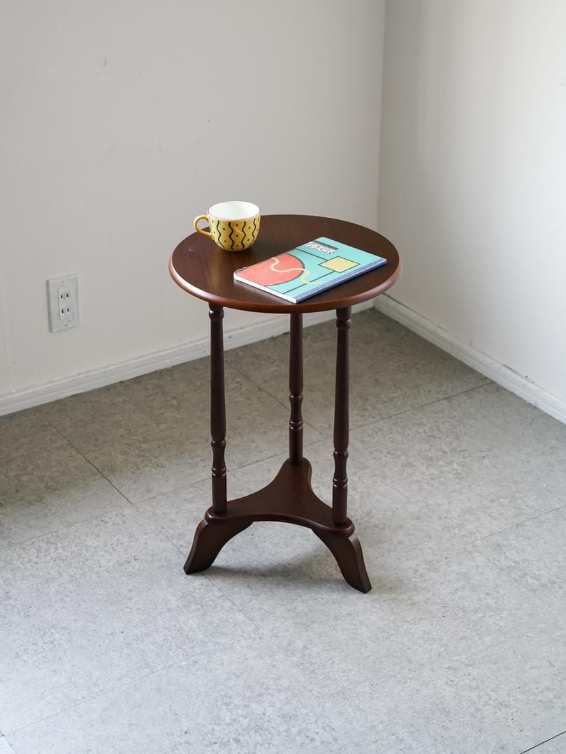 ヴィンテージ 木製 サイドテーブル クラシック アンティーク