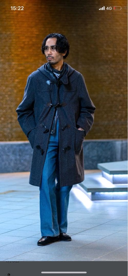 Ralph Lauren ダッフルコート　チャコール　Mサイズ