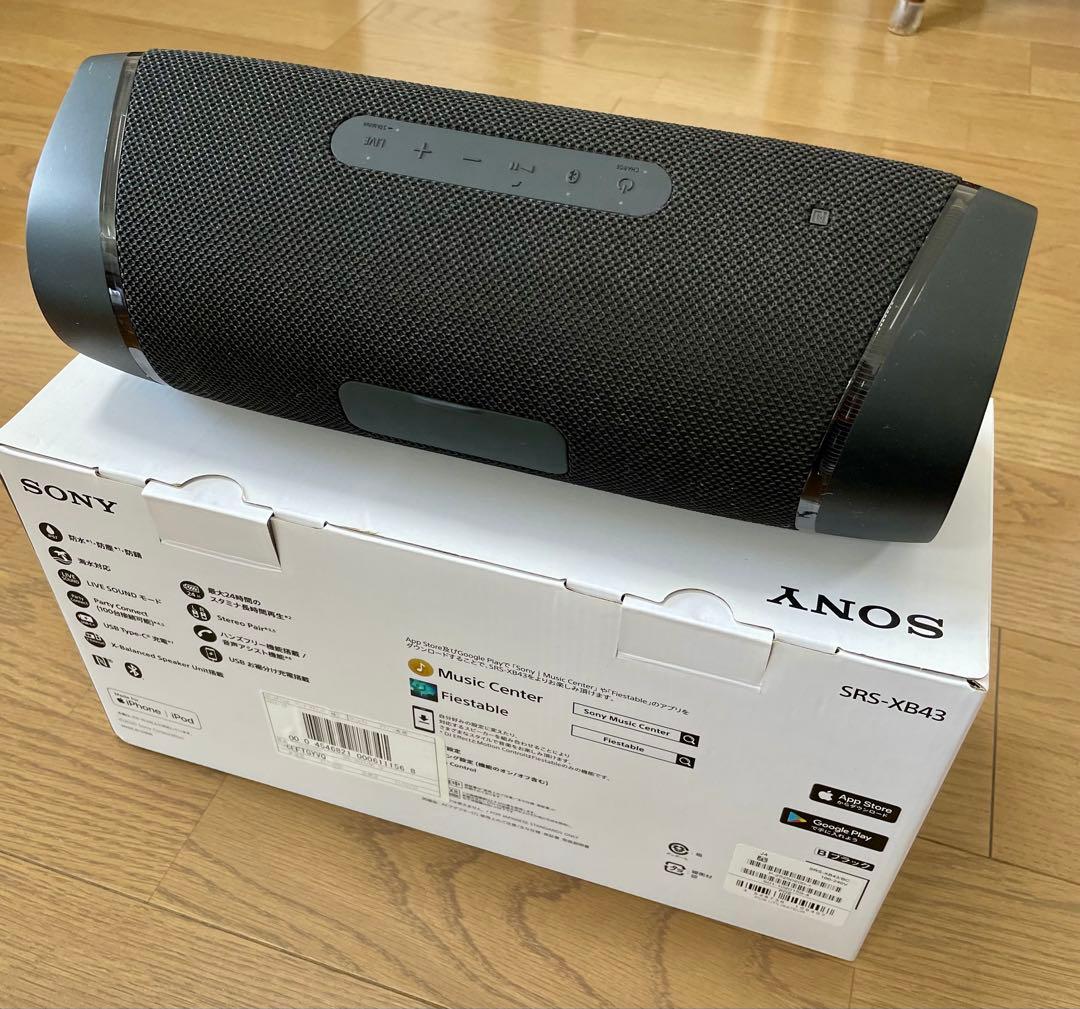 中古 SONY ワイヤレススピーカー SRS-XB43
