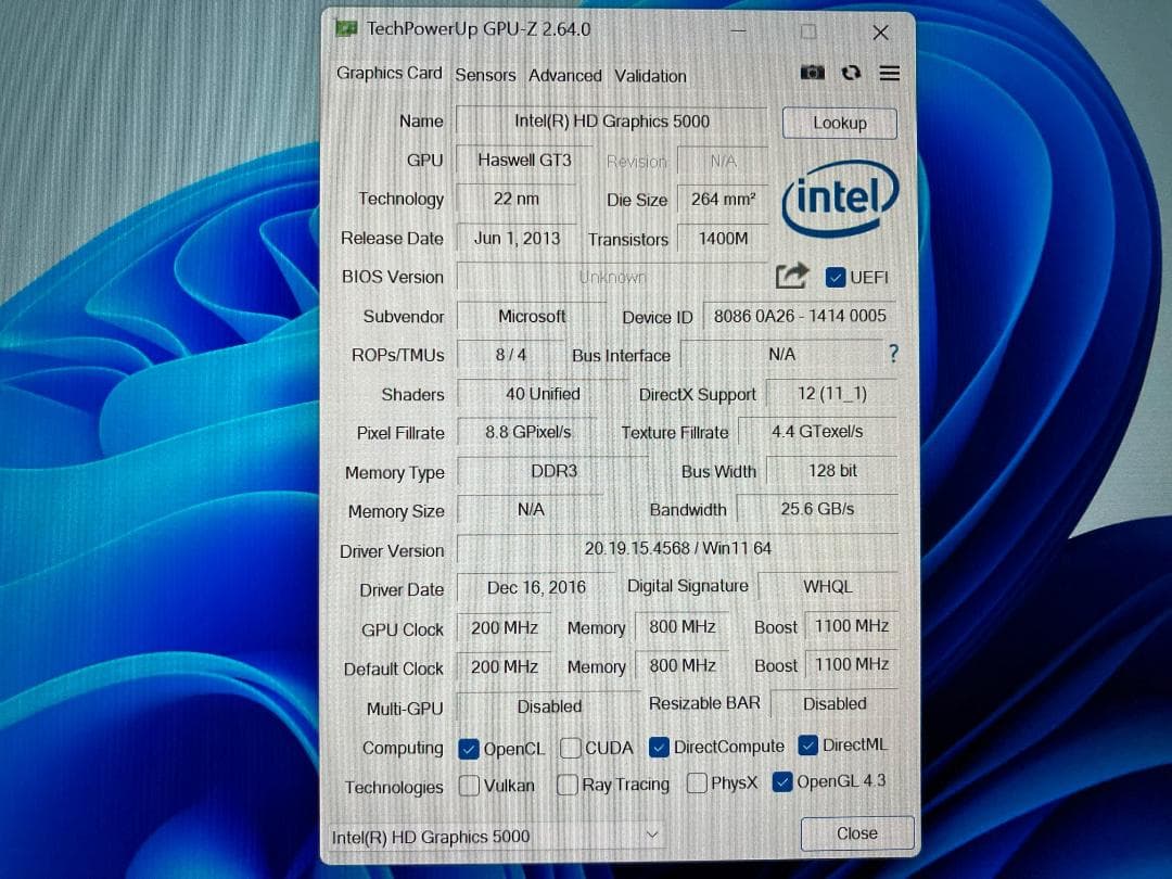 Microsoft Surface Pro 3 Core i7-4650U 本体