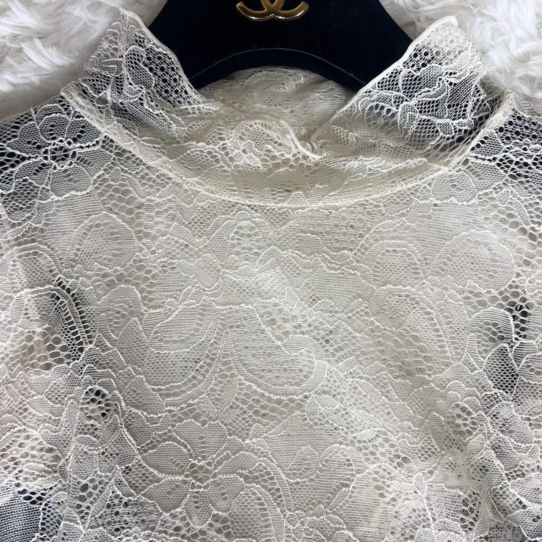 美品✨アメリ AMERI VELOUR CAMI SET LACE TOP