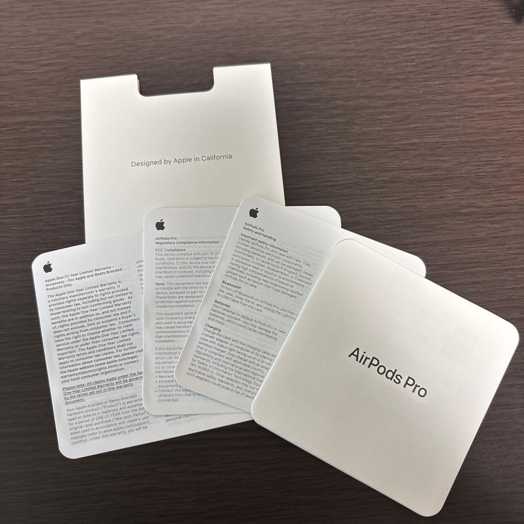 AirPods Pro 本体＋箱含む全付属品