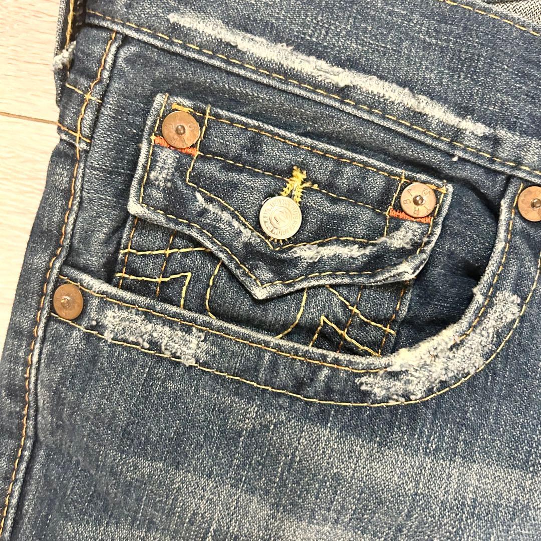 True Religion トゥルーレリジョンJOEY ブーツカットデニム　33