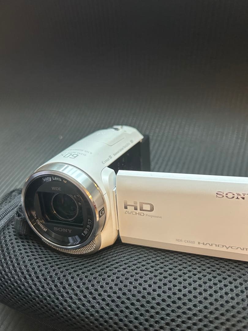 SONY HDR-CX680 デジタルHDビデオカメラ ホワイト