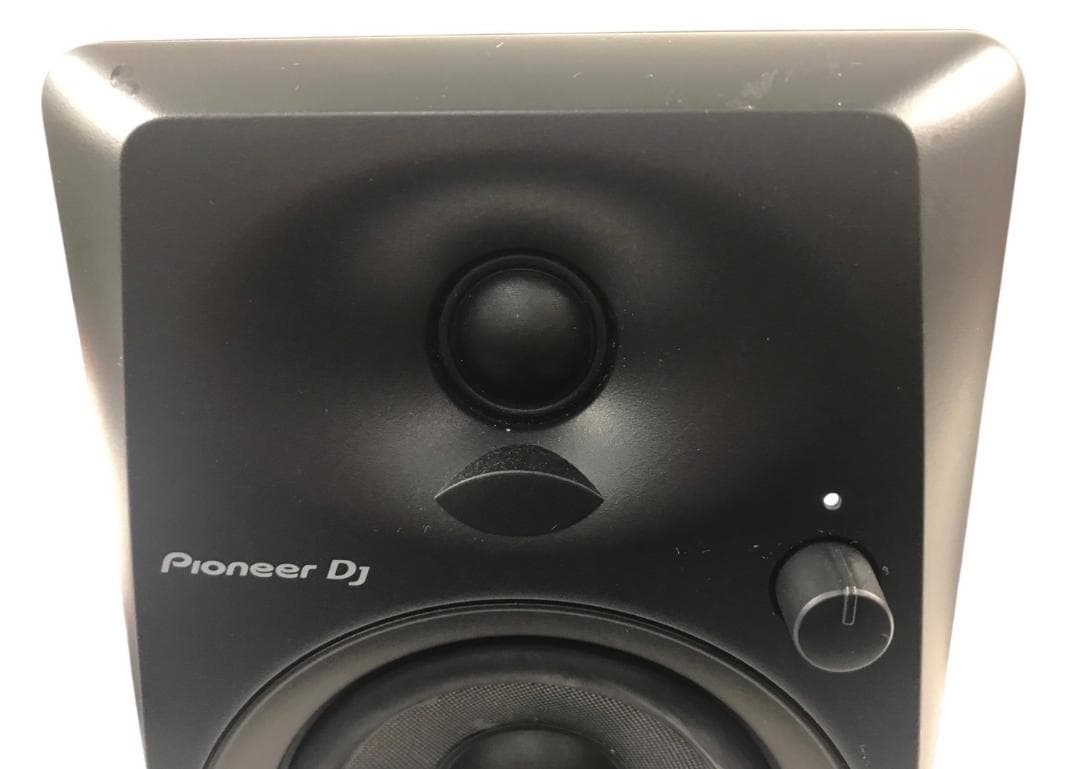 ★良品★パイオニアDJ 4インチ 2way モニタースピーカー DM-40D 黒