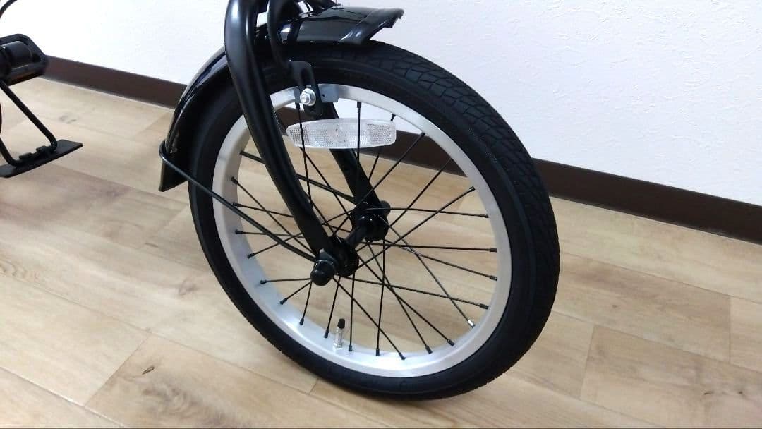 FIELD CHAMP 折りたたみ自転車 １６インチ　ブラック