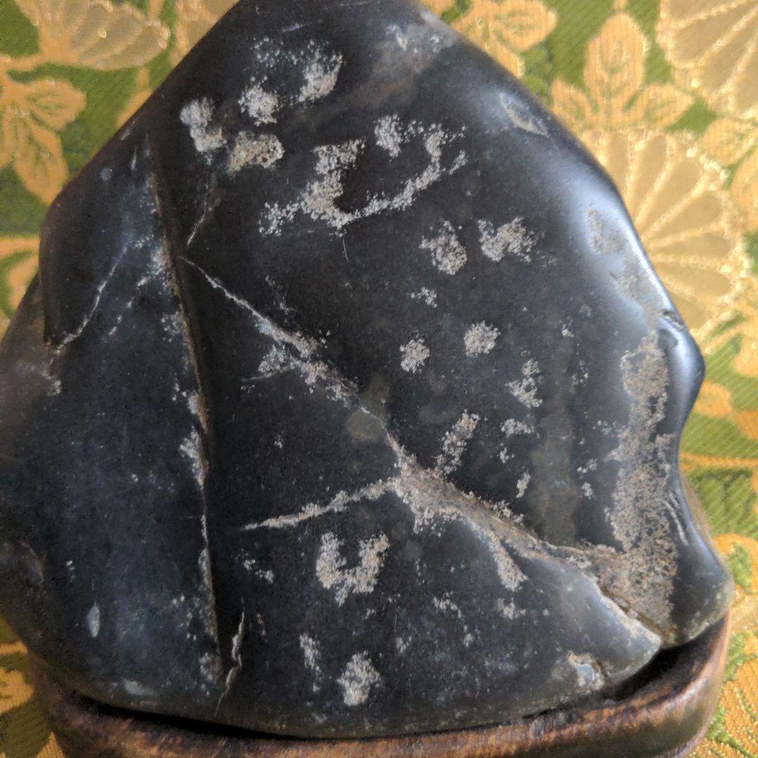 【最終価格】 水石　盆石　台座付