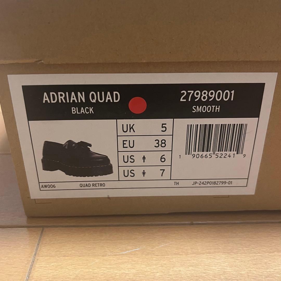 ！最終お値下げ！Dr.Martens ADRIAN QUAD タッセルローファー