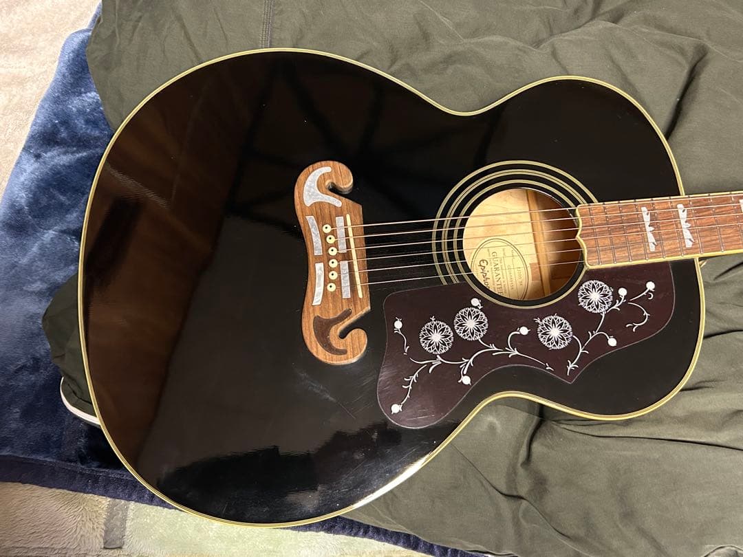 エピフォン　EPIPHONE by Gibson EJ-200 BK ギター