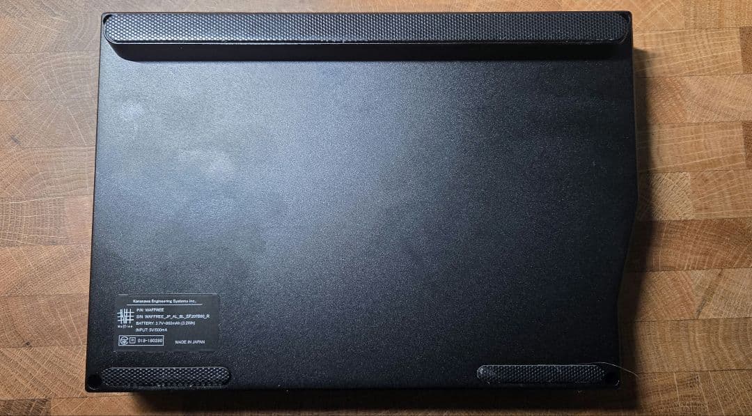 waffree 無線　完全分割　キーボード 日本語配列　テンキーレス　80%
