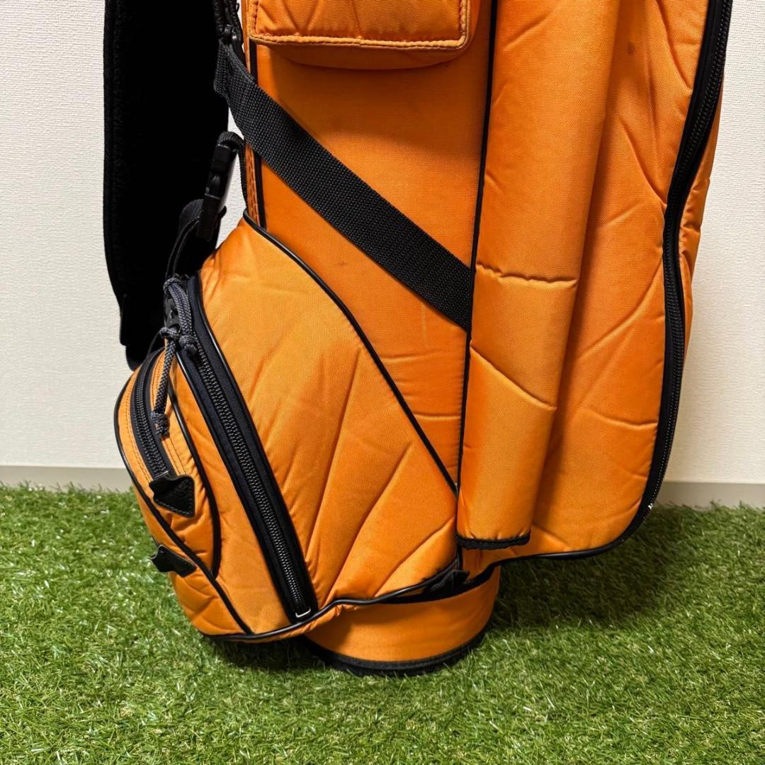 PEARLY GATES パーリーゲイツ キャディバッグ 9型 オレンジ