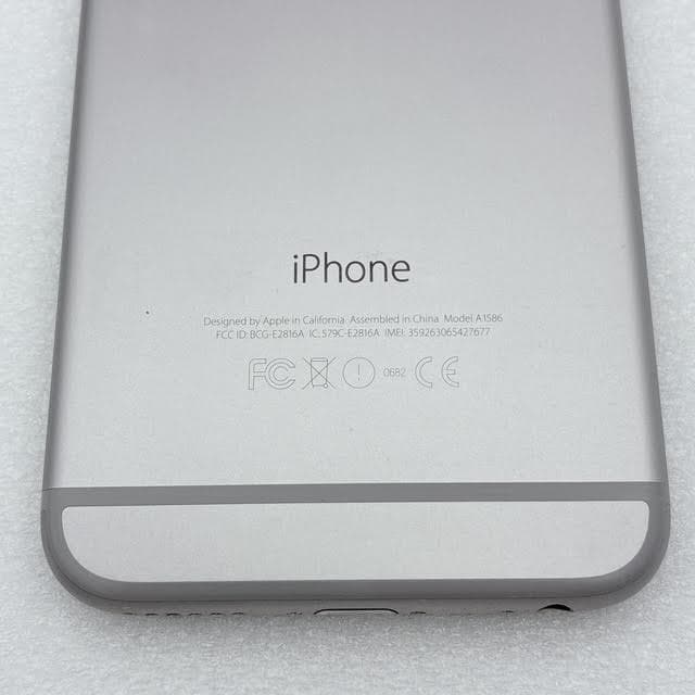 【美品】iPhone6 16GB シルバー バッテリー最大容量92%