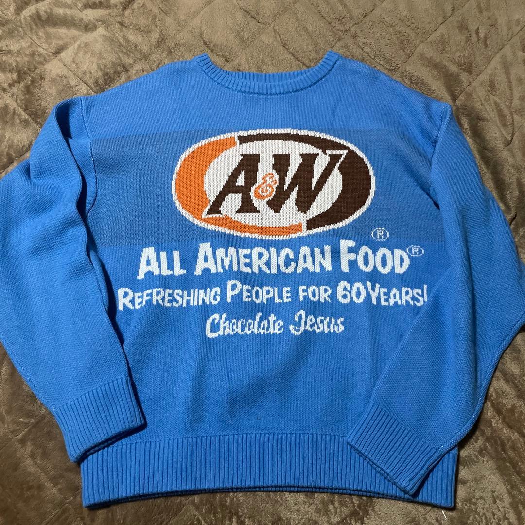 a&w chocolate jesus AWCJ knit sweater 沖縄