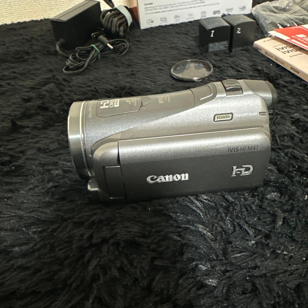 CANON デジタルビデオカメラ IVIS HFM41 箱付き 付属品多数