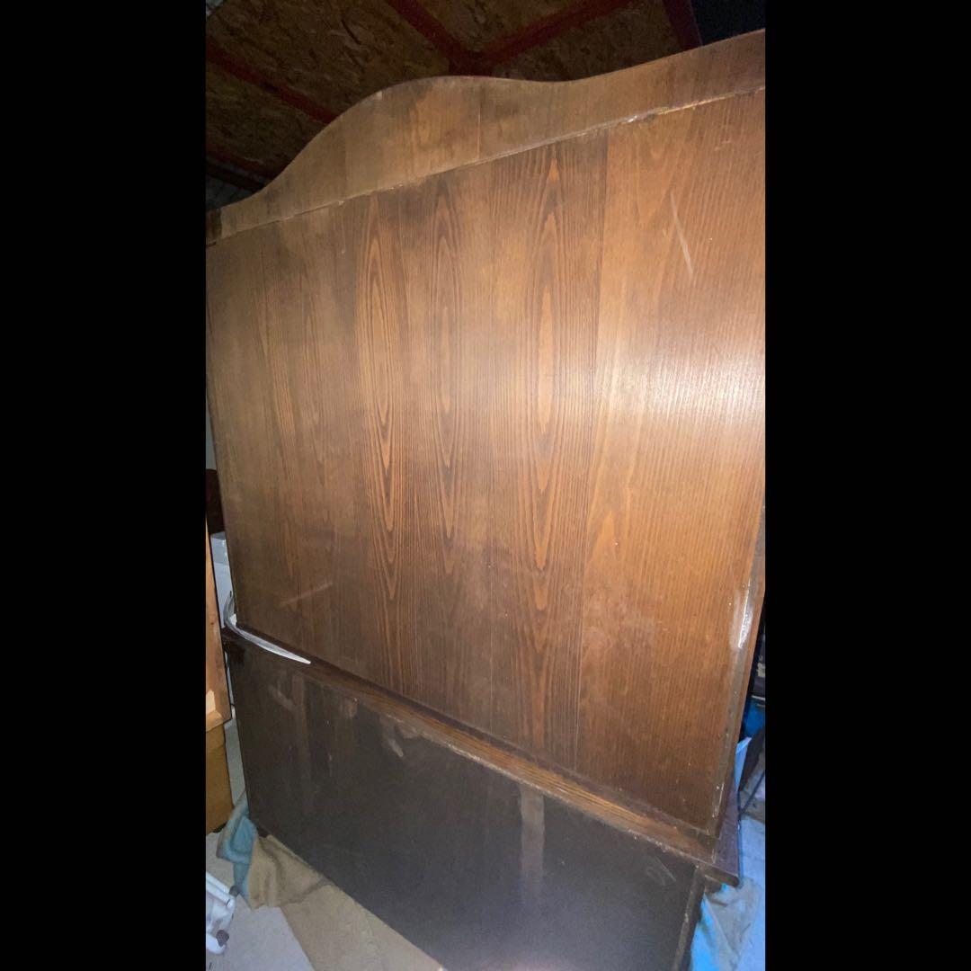 ※配送可能地域要確認　食器棚　アンティーク風