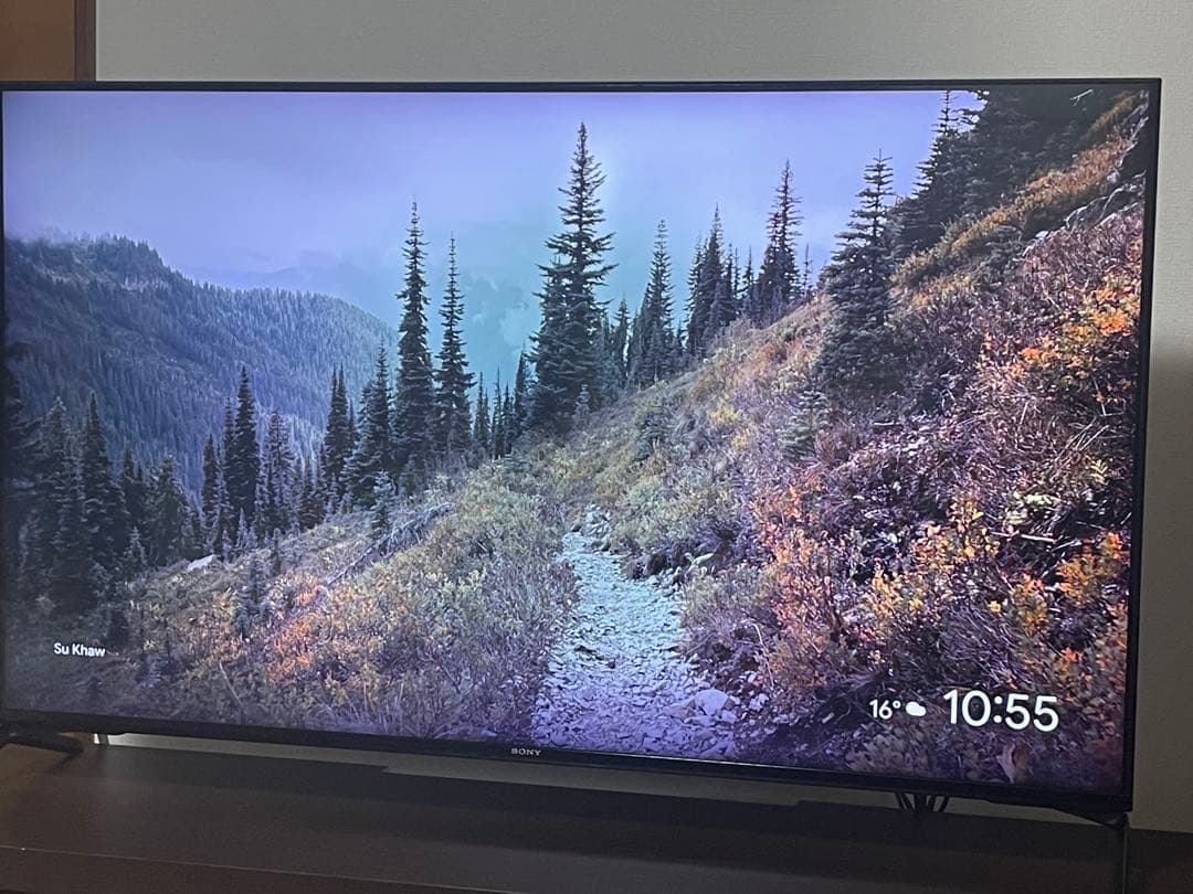 SONY 4Kテレビ　XRJ-55X90J