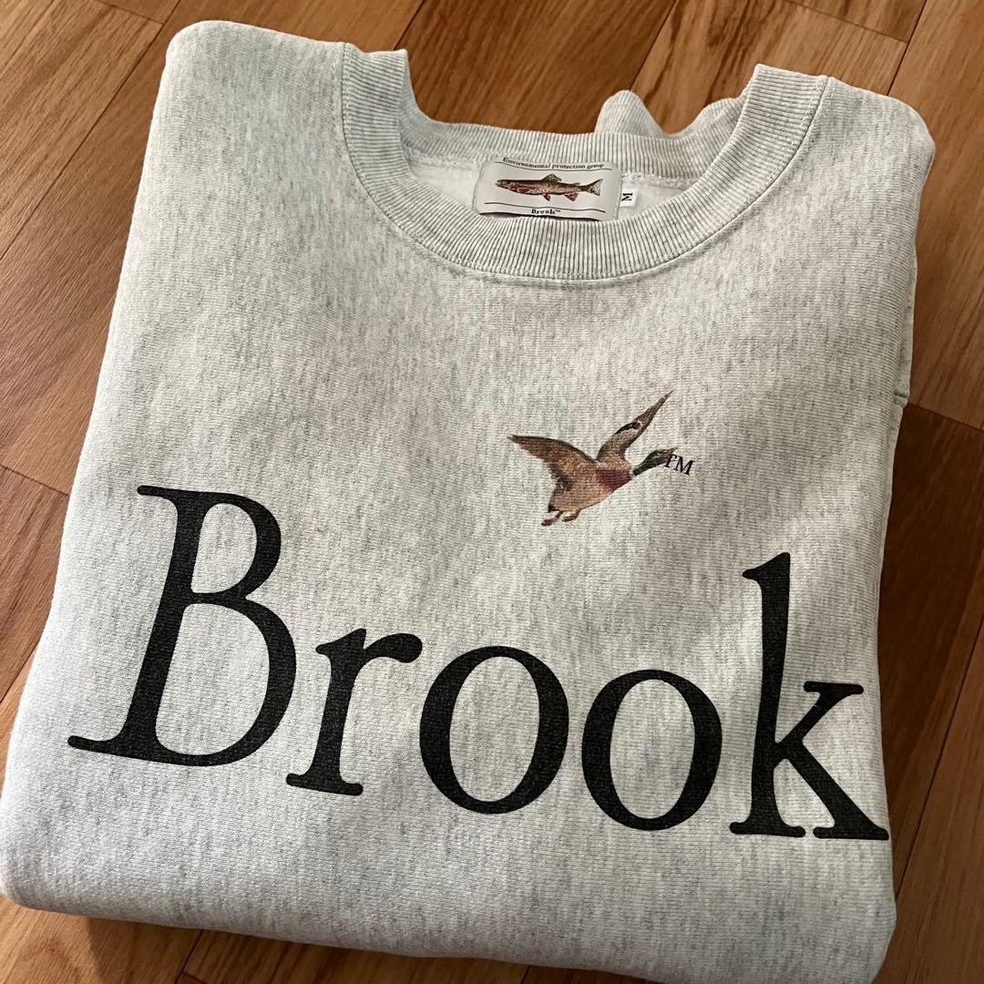 ブルック 新品未使用 裏起毛 トレーナー M