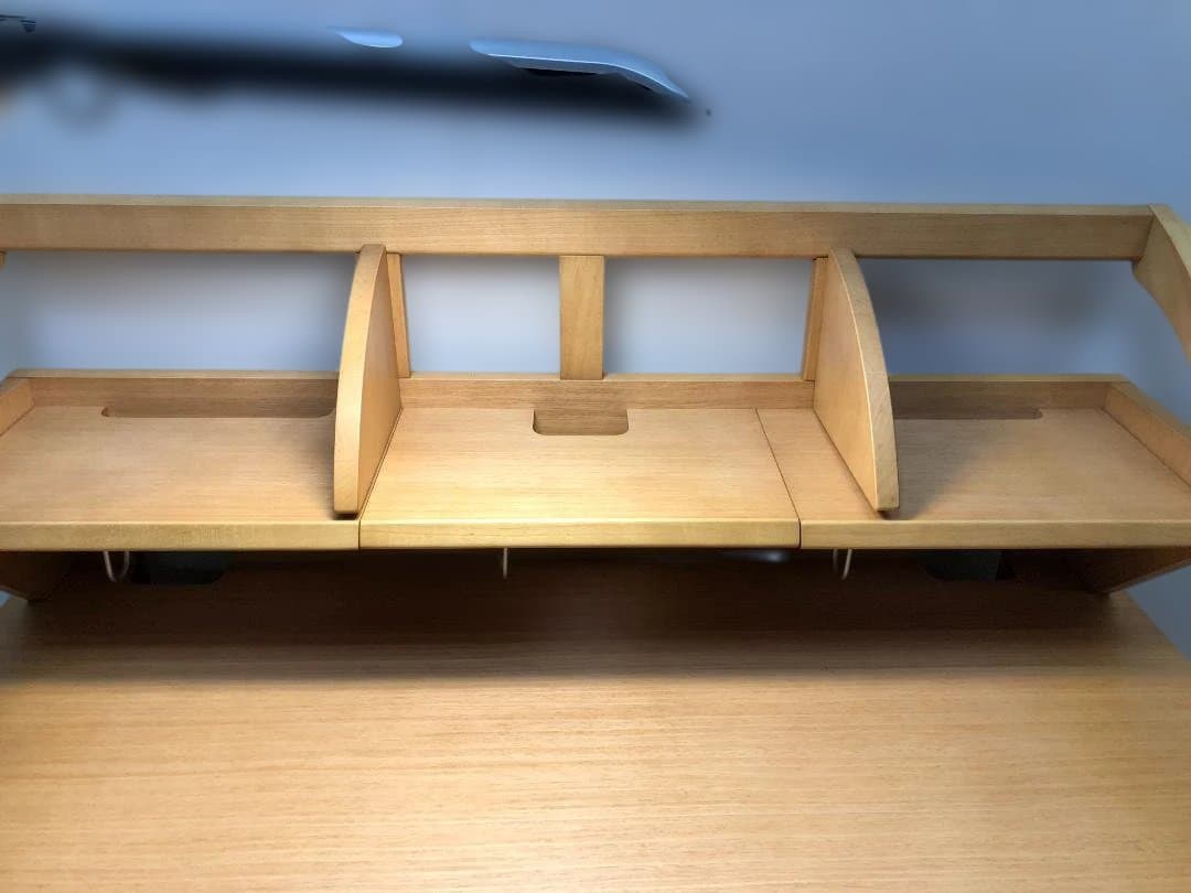 ①デスク　料無料 カリモク 学習机4点セット ナチュラル 勉強机　88321