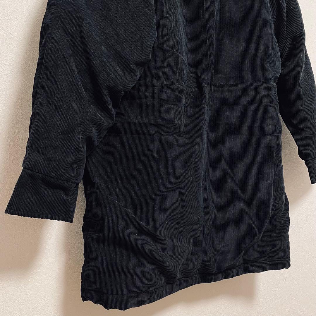 2414【MOCOLIFER】ボア付きモッズコート(M)フード付き　希少