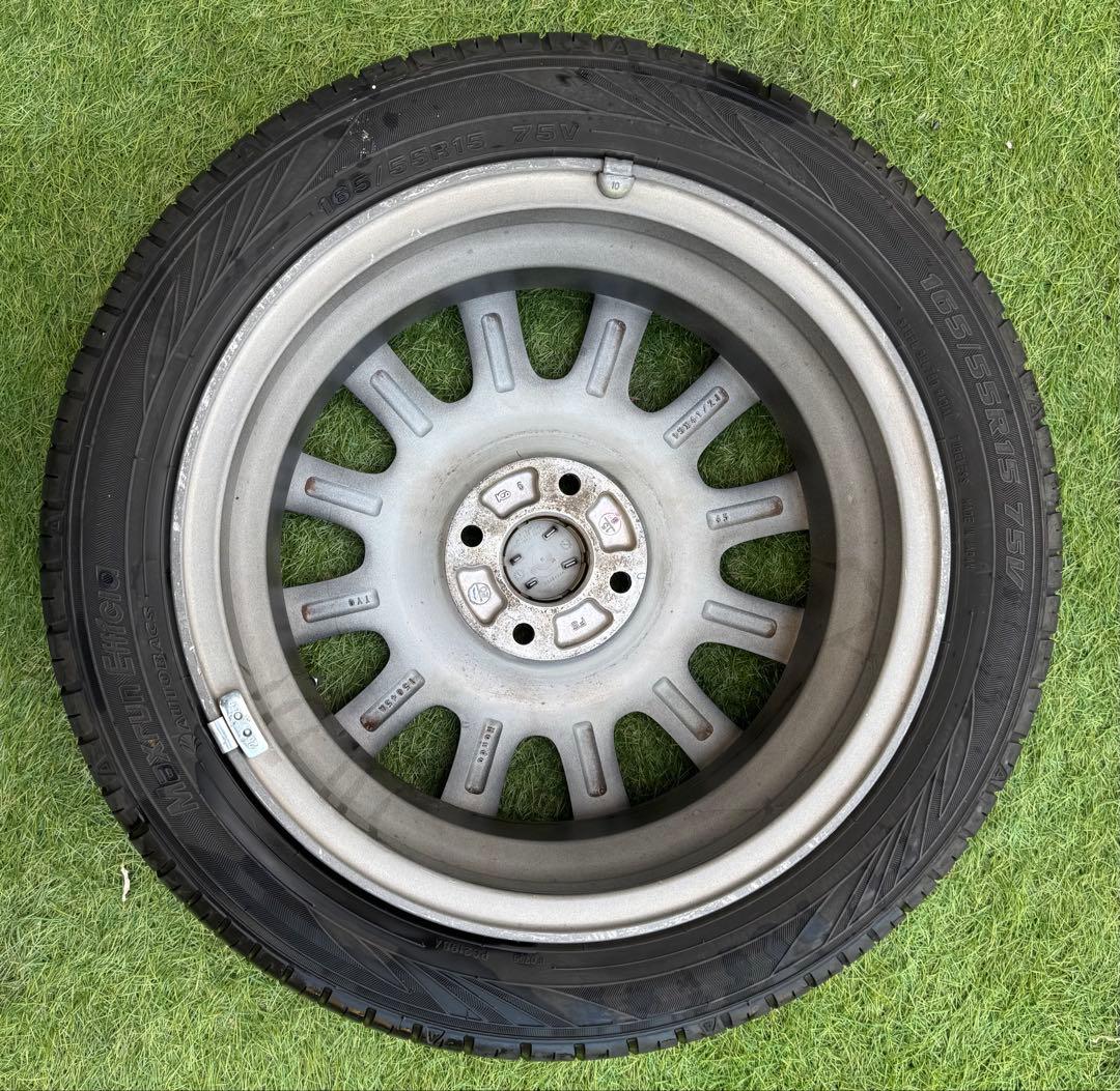 HONDA N-BOX純正タイヤアルミホイール165/55R15 ４本セット