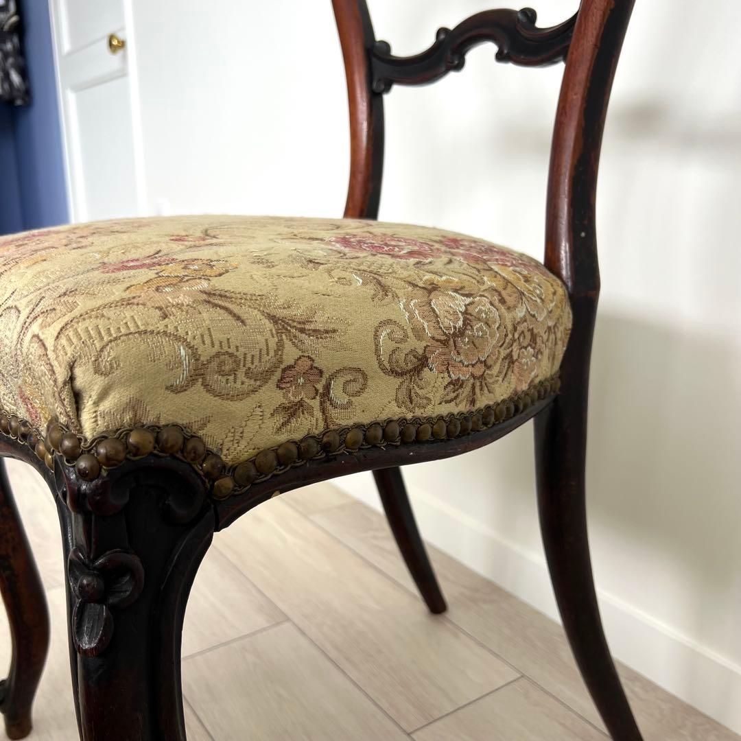 【おまとめ割有】アンティーク　サロンチェア　ヨーロッパ家具