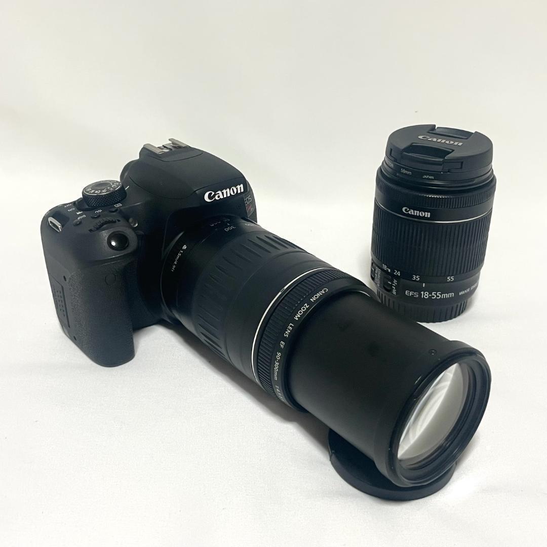 Wi-Fi対応❣️ Canon EOS Kiss X9i Wズームレンズセット