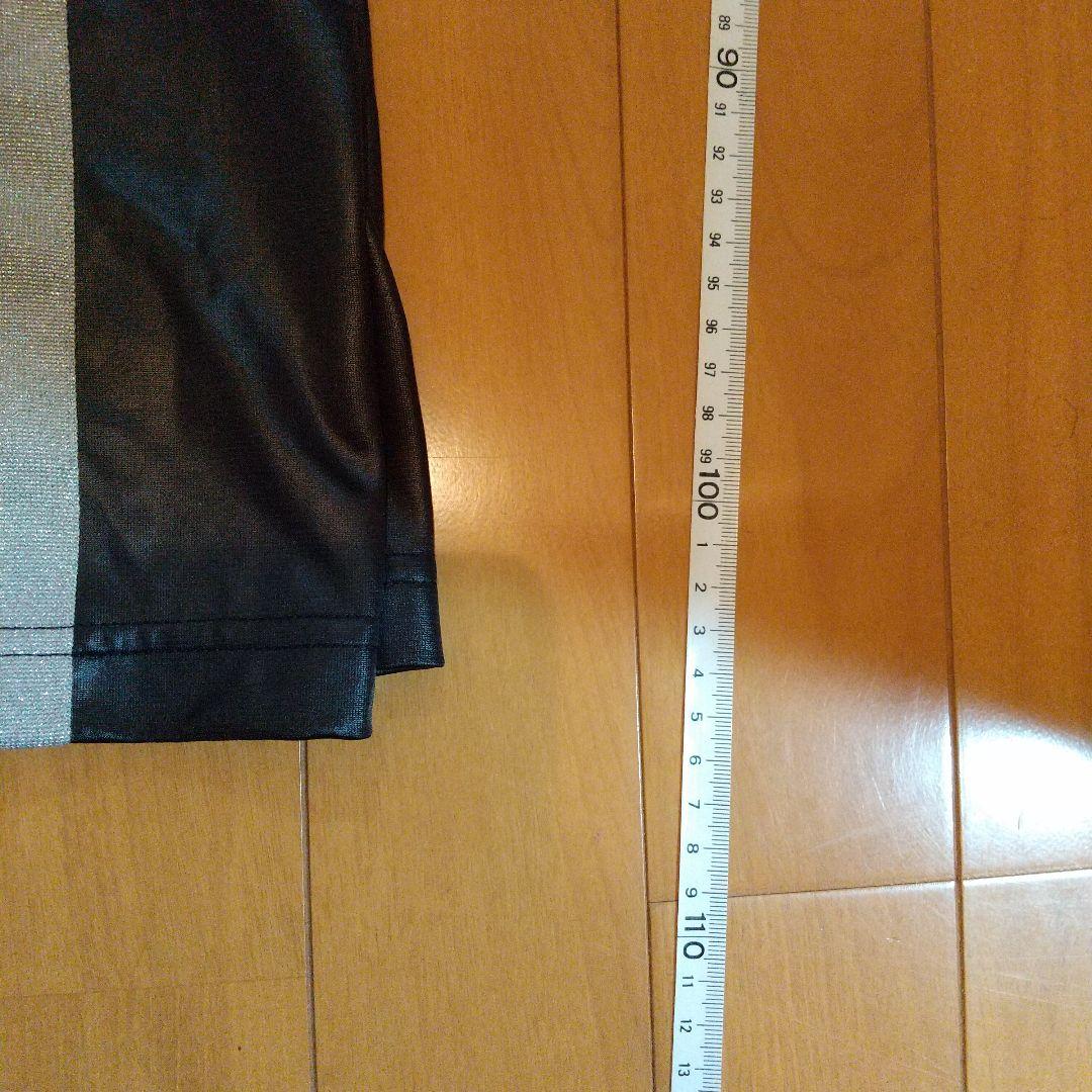 adidas ジャージ　上下セットアップ　黒白光沢　サイズO