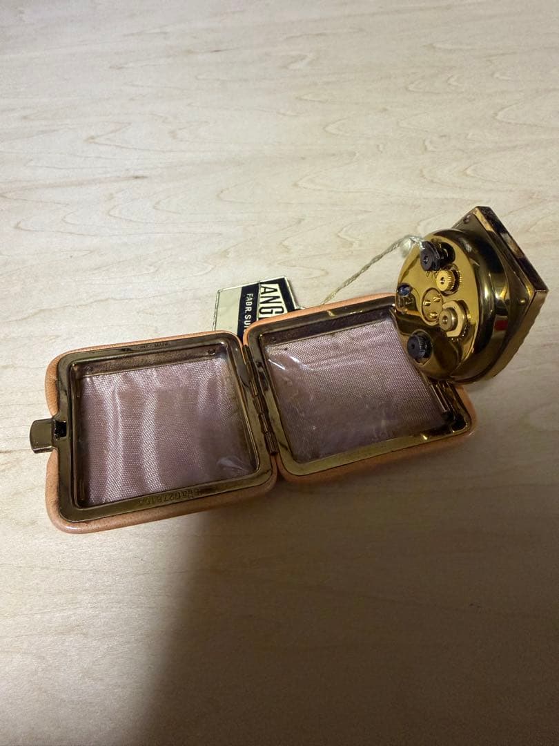 ANGELUS MIDGET 時計目覚まし 不動、アラーはム可動 スイス製