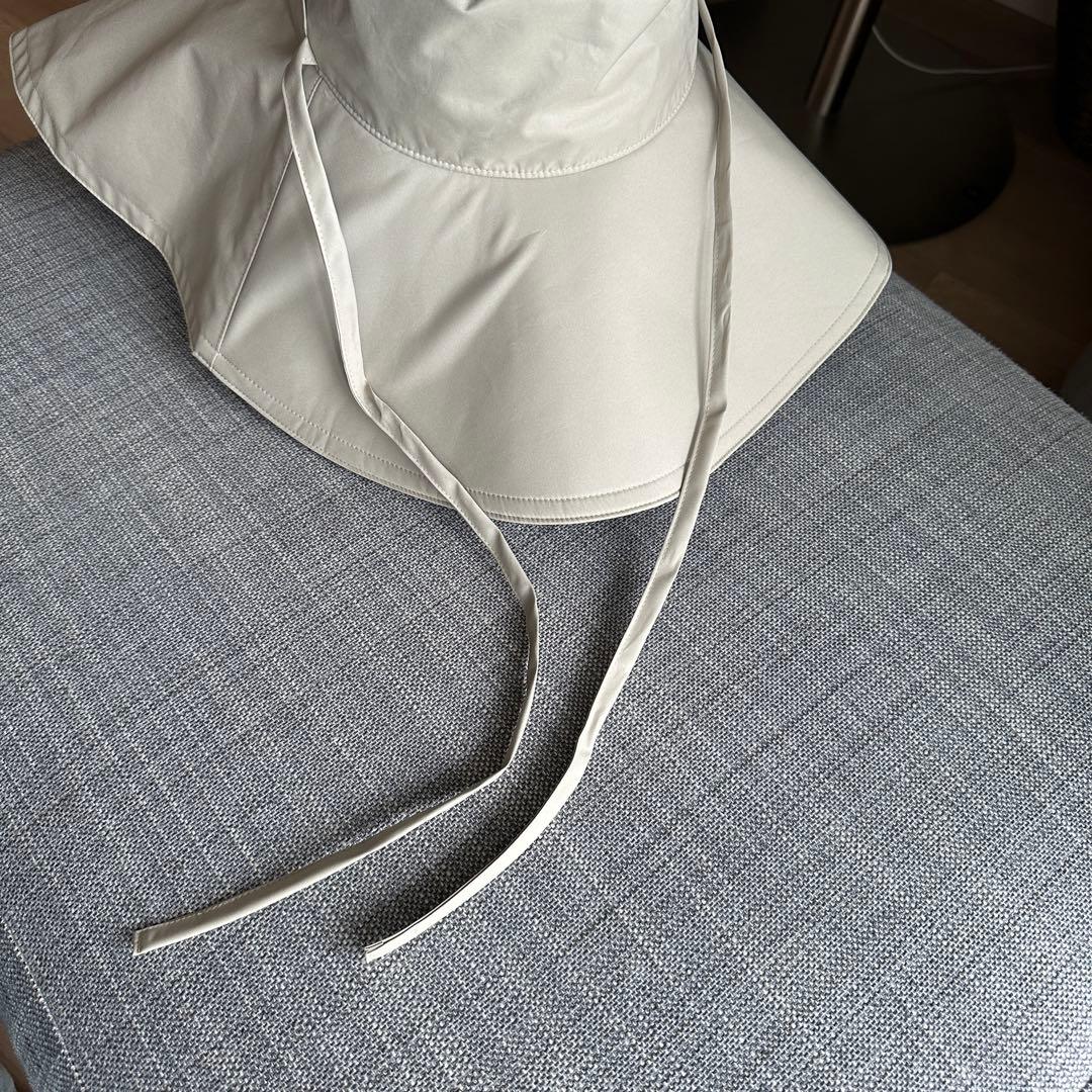 サンバリア100 オーバルハット ベージュ