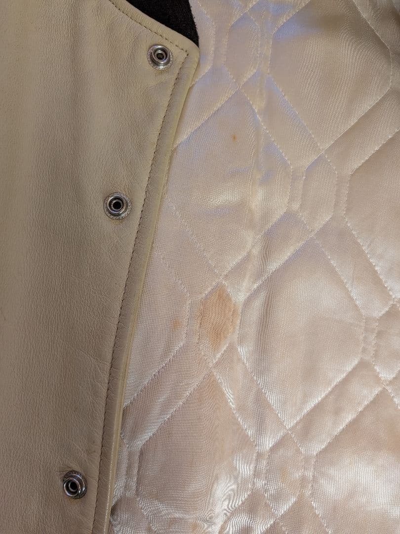 タケ​名作 07AW Supreme オールレザー スタジャン XL