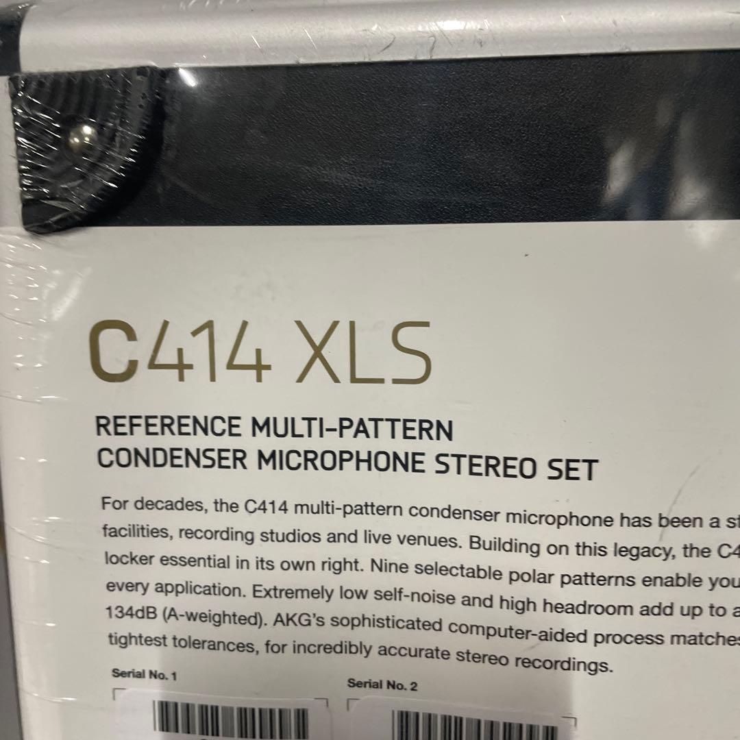 AKG コンデンサーマイク C414 XLS ステレオペアセット
